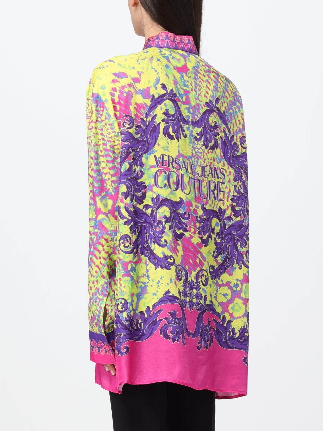 [VERSACE JEANS COUTURE] Shirts Long Sleeve SS24 76HAL2P2NS448 609
