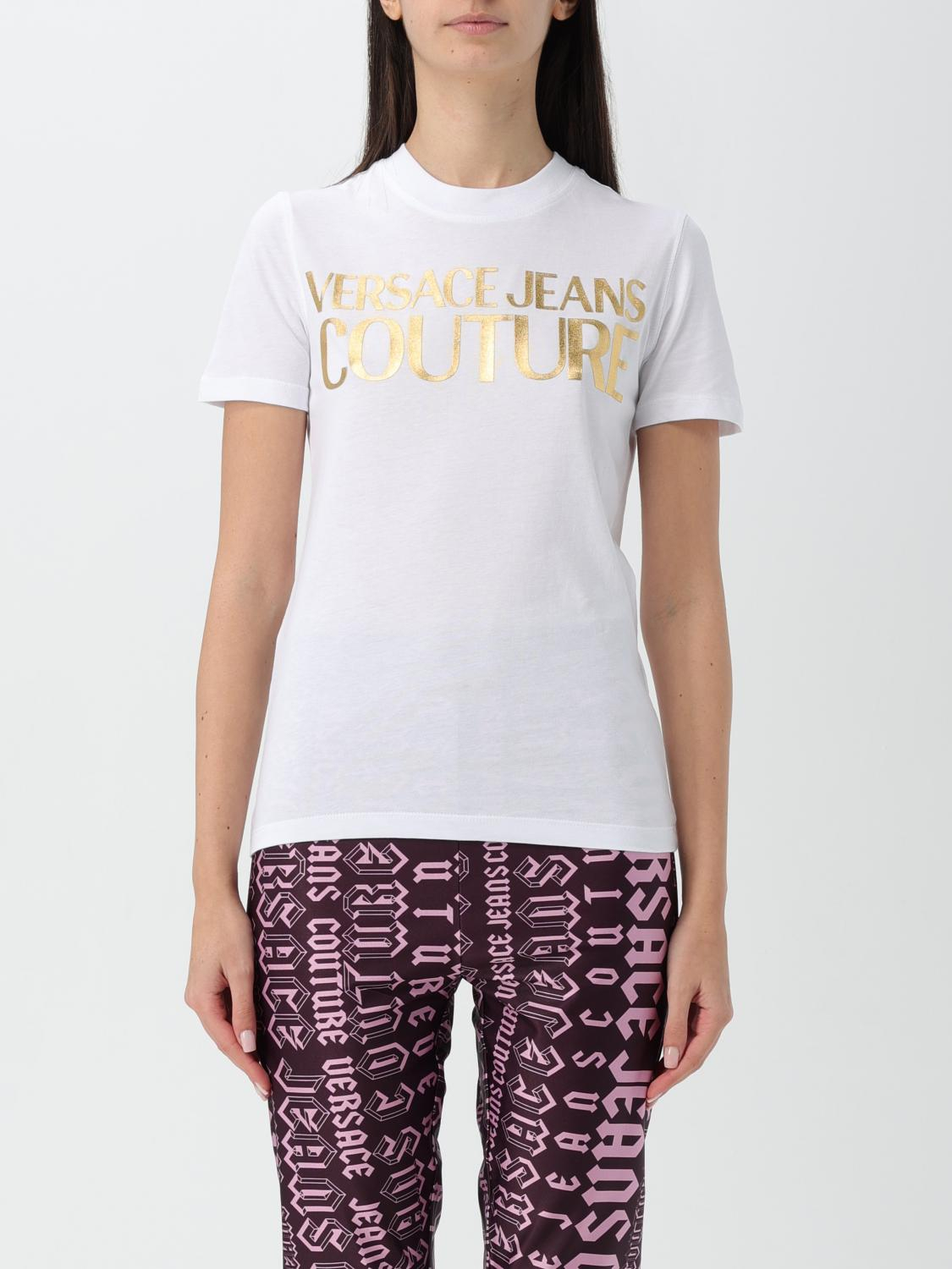 [VERSACE JEANS COUTURE] T-shirts Short Sleeve FW24 77HAHT01CJ00T G03