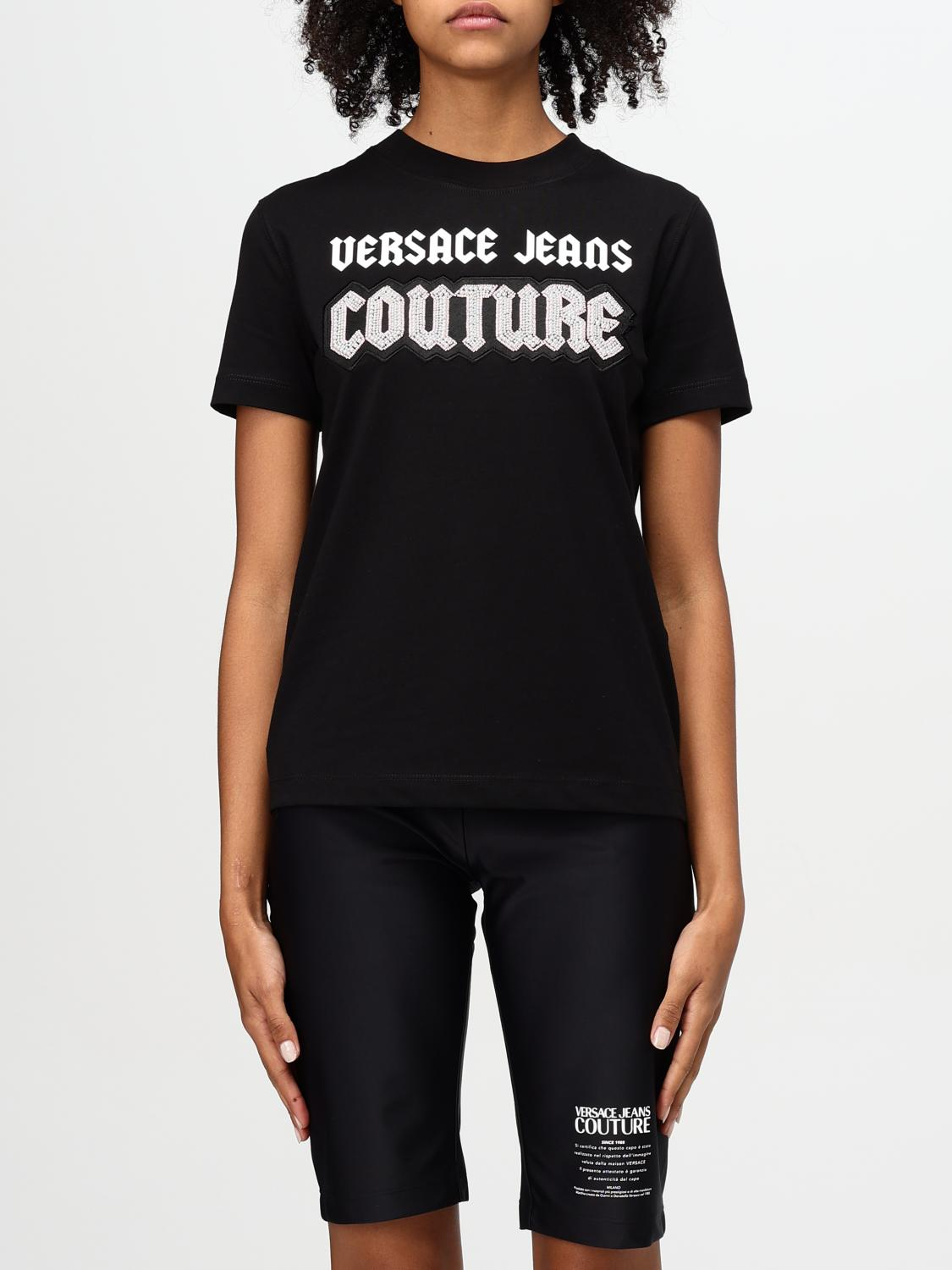 [VERSACE JEANS COUTURE] T-shirts Short Sleeve FW24 77HAHC02CJ01C 899