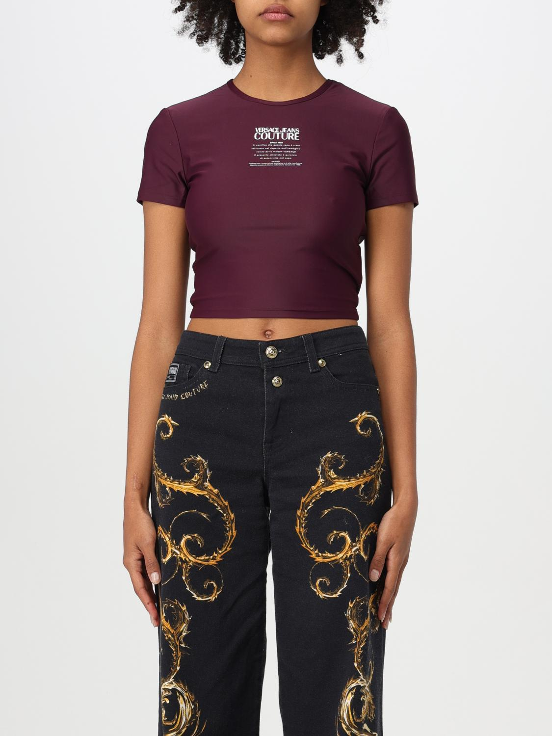 [VERSACE JEANS COUTURE] T-shirts Short Sleeve FW24 77HAH602J0148 363