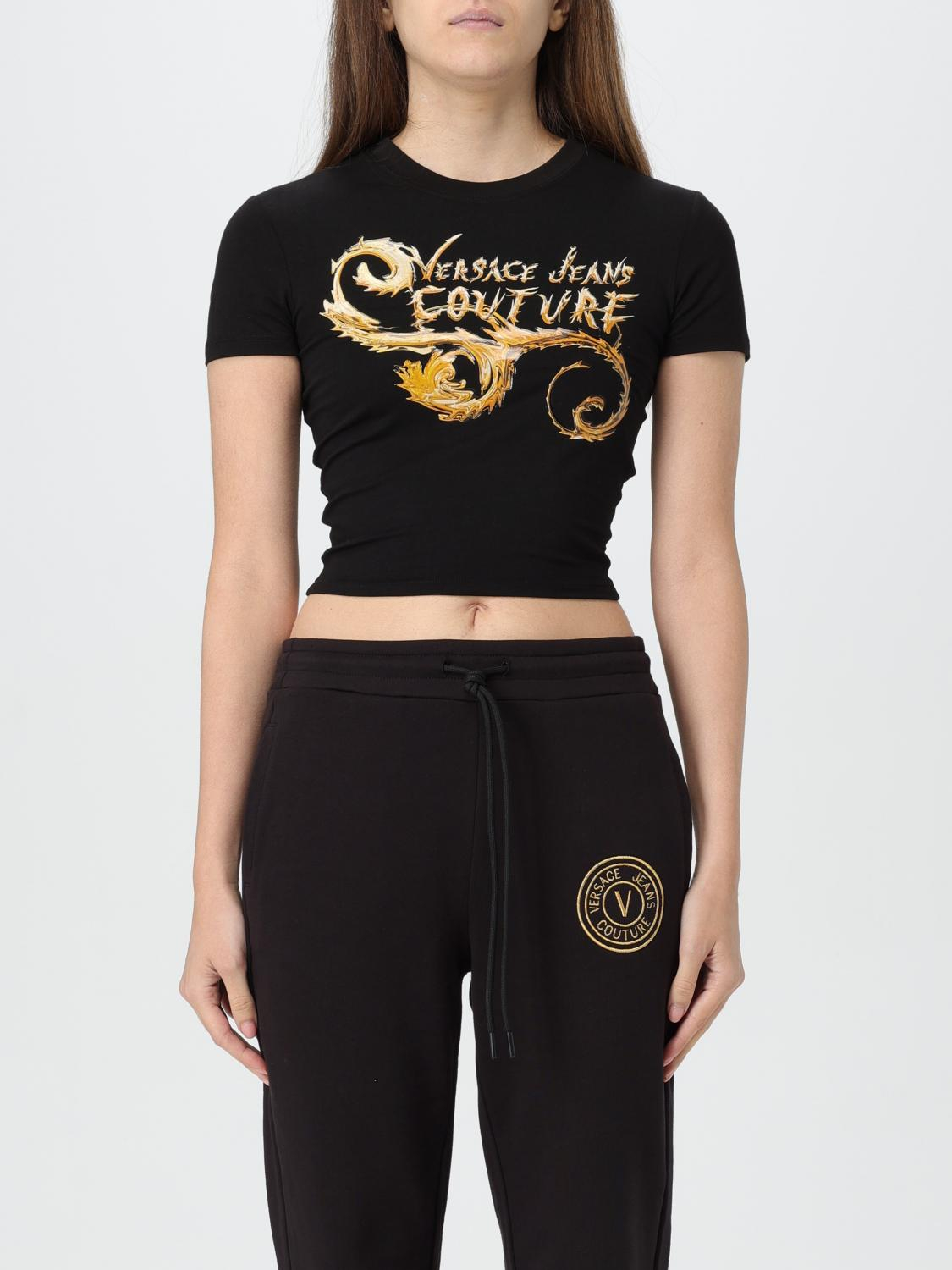 [VERSACE JEANS COUTURE] T-shirts Short Sleeve FW24 77HAHC00CJ02C G89