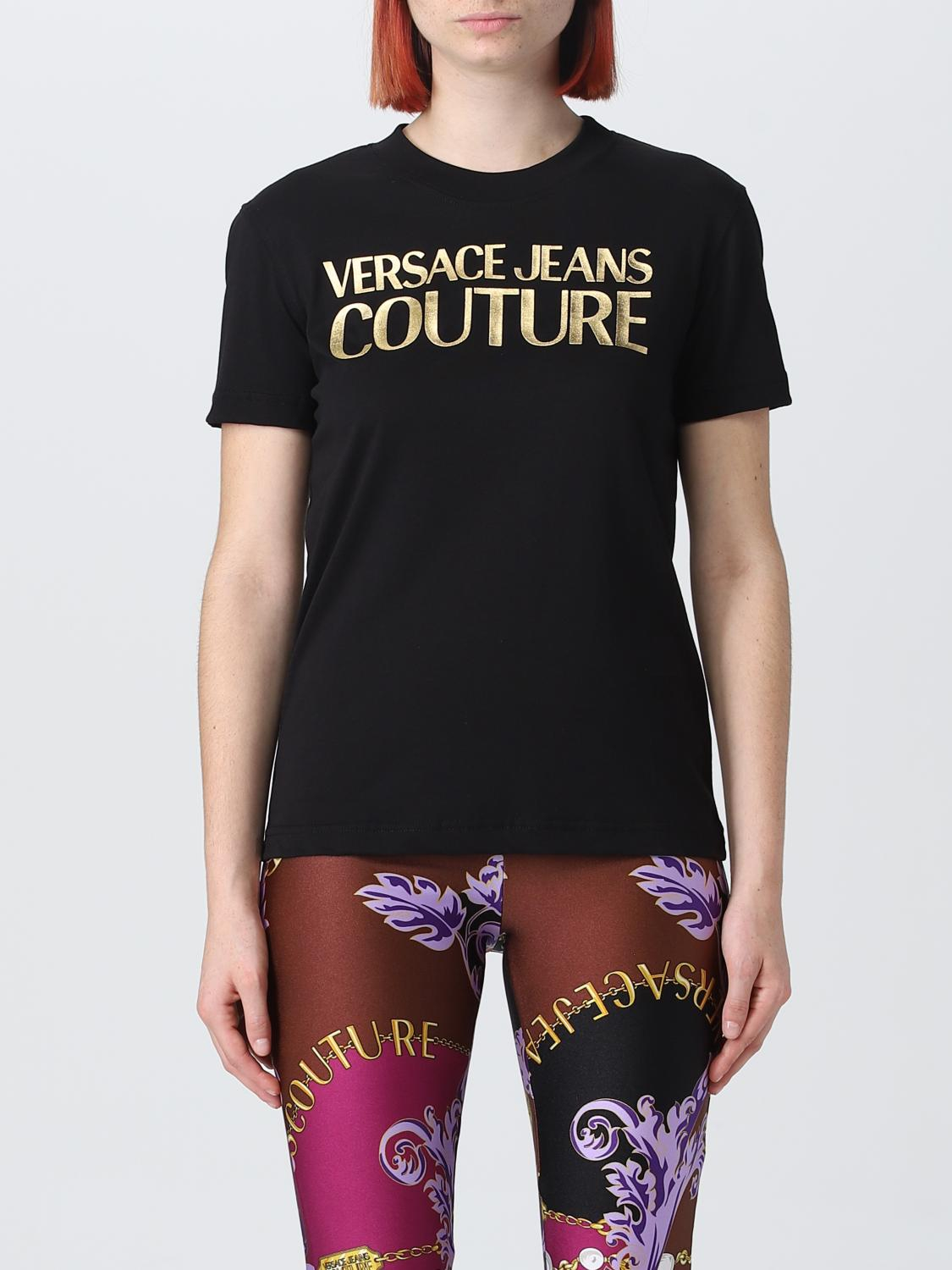 [VERSACE JEANS COUTURE] T-shirts Short Sleeve FW23 75HAHT01CJ00T G89