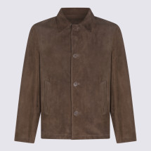 [SALVATORE SANTORO] Leather Jacket SS26 S26SANT50692U DNOTERRA