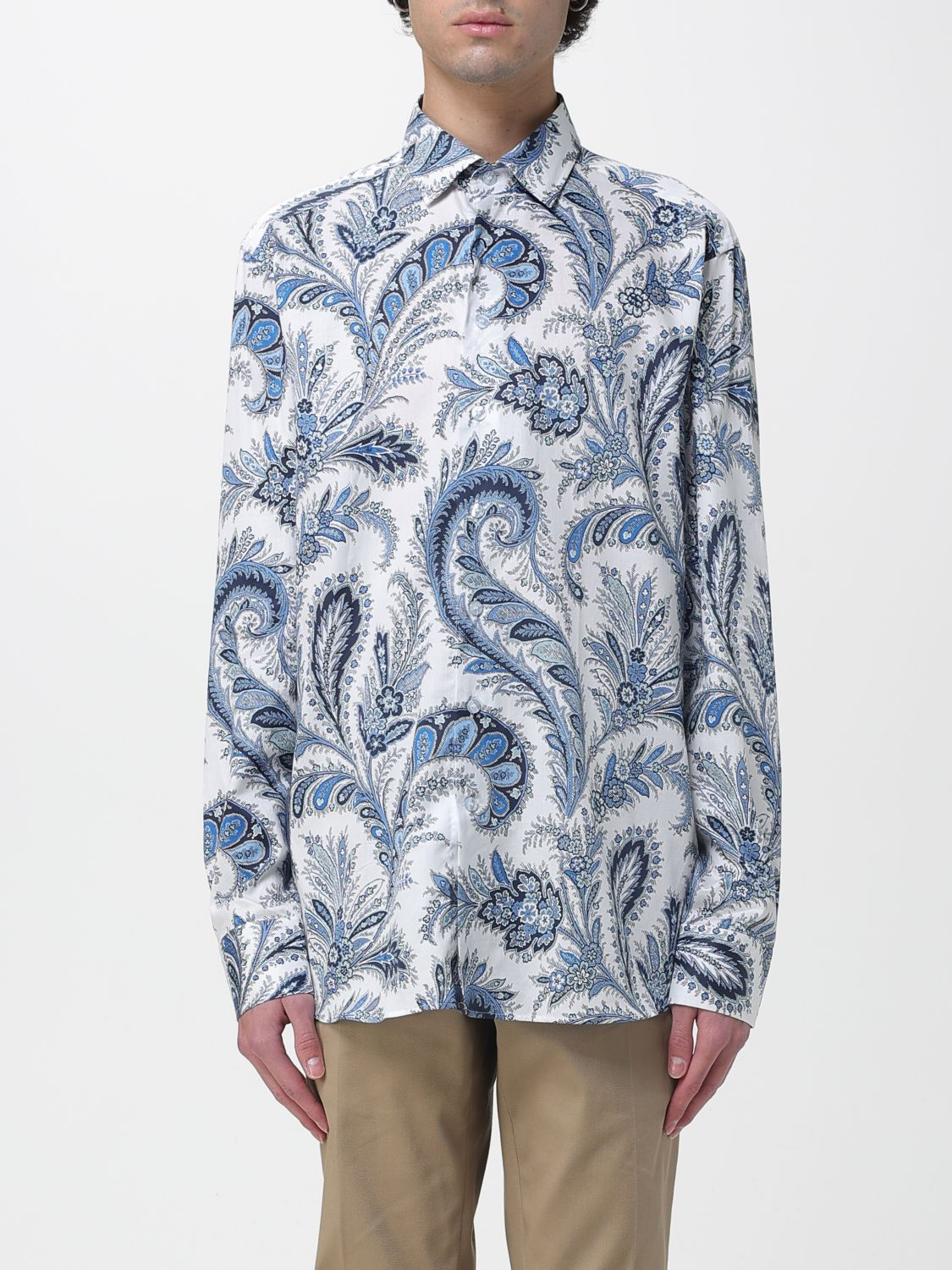 [Etro] Shirts Long Sleeve FW25 MRIB000199SA5L1 X0802