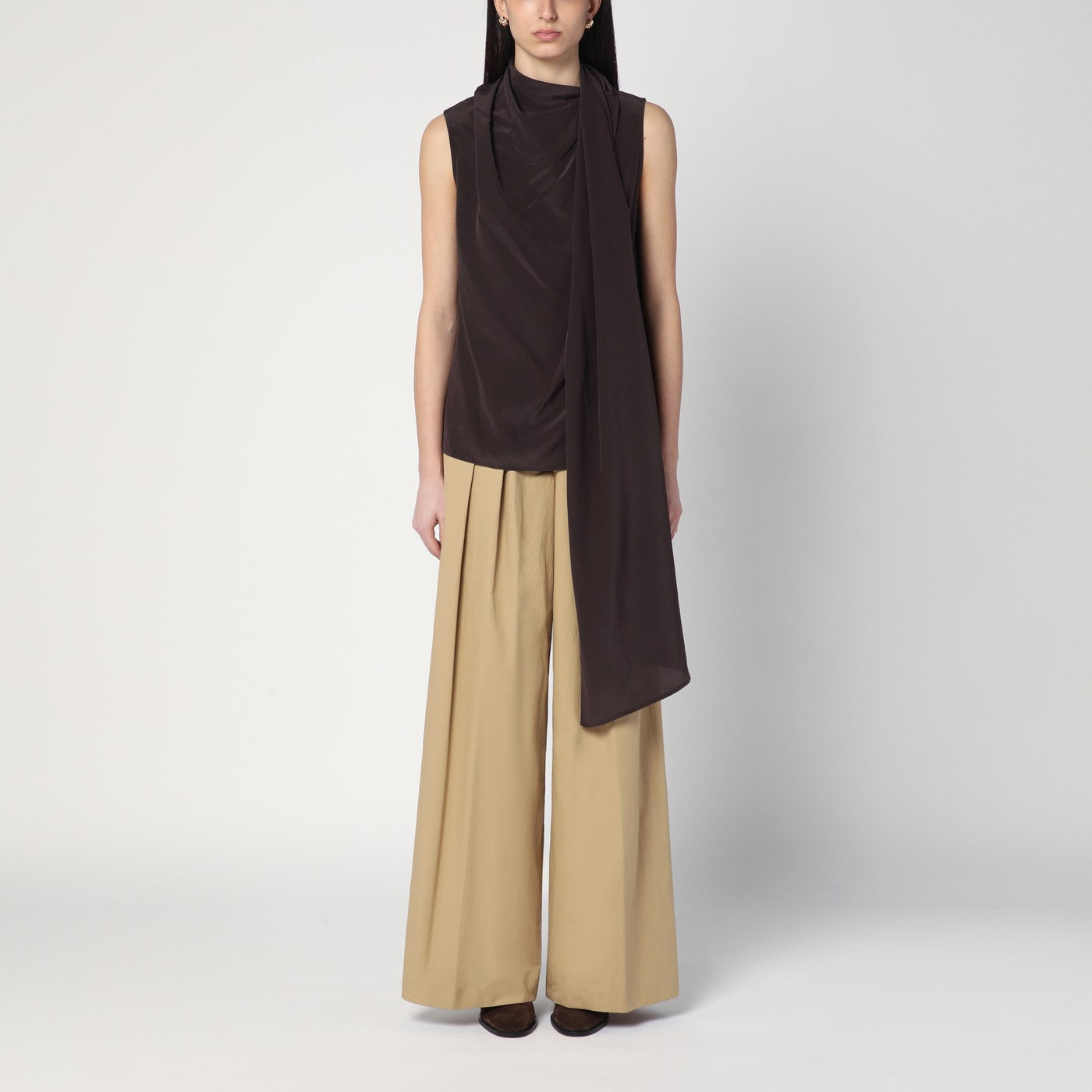 [PAROSH] Shirts Sleeveless SS25 D311642VI