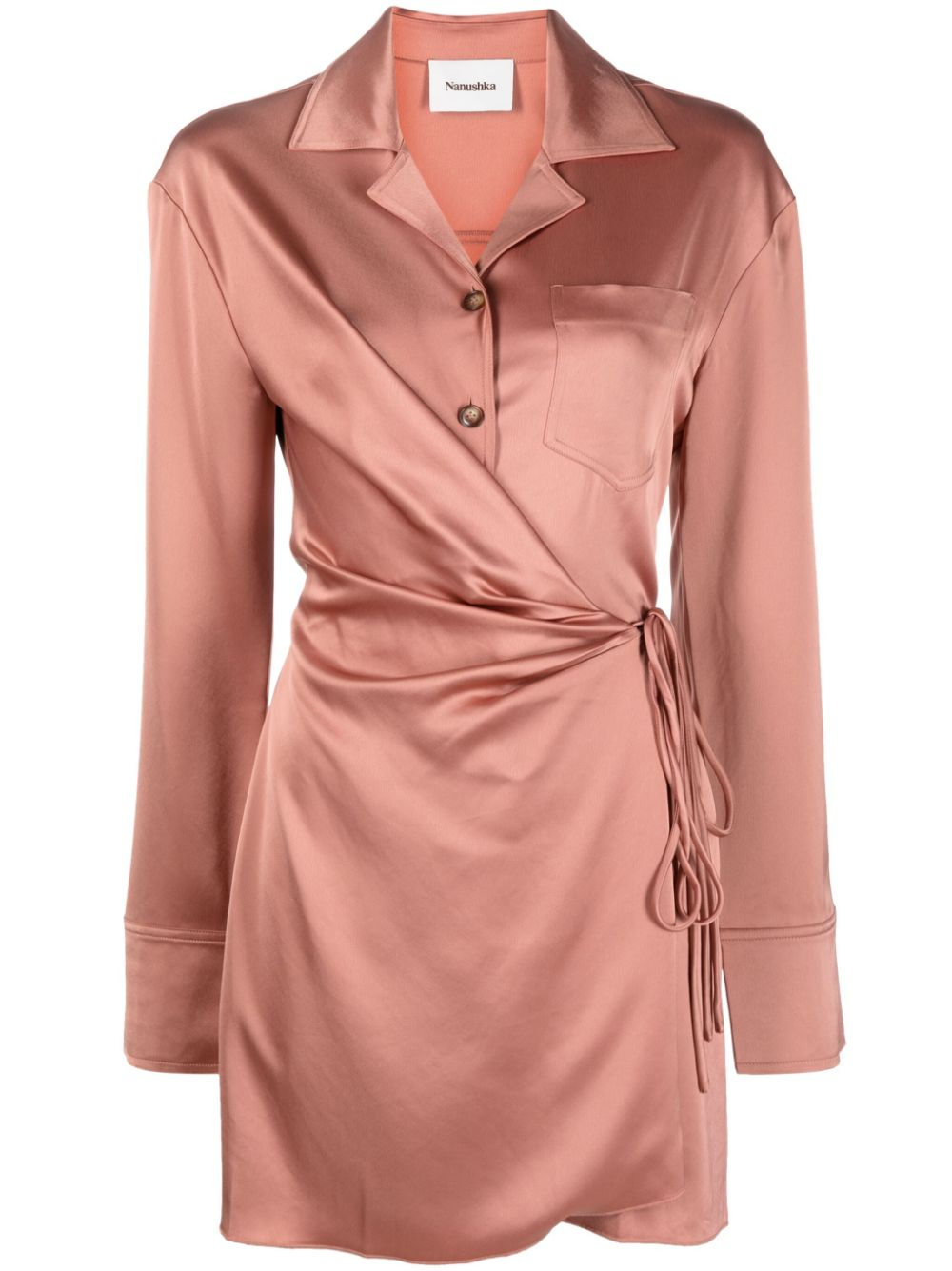 [NANUSHKA] Long sleeve dress FW23 NW23PFDR02077