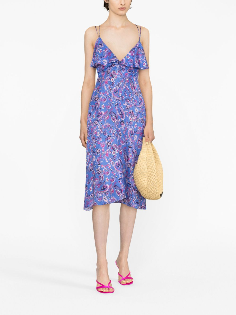 [Isabel Marant] Sleeveless dress SS23 RO0136FAA2J03I