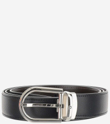 [Montblanc] Belt SS26 222371BLACK/EBONY