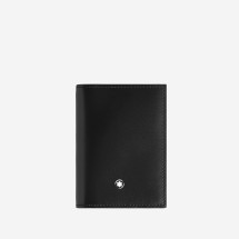 [Montblanc] Wallet SS26 221304BLACK/INK BLUE