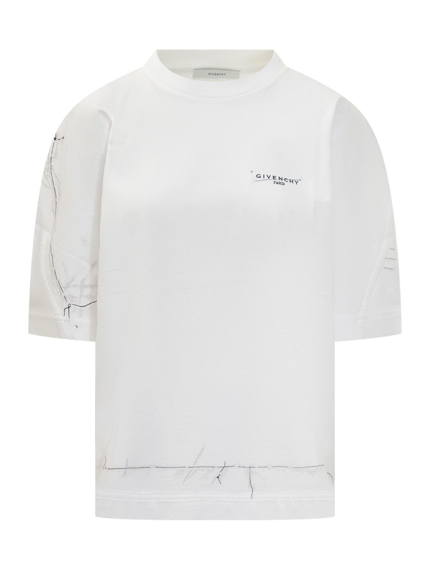 [Givenchy] T-shirts Short Sleeve FW25 BW70FGP75M 100