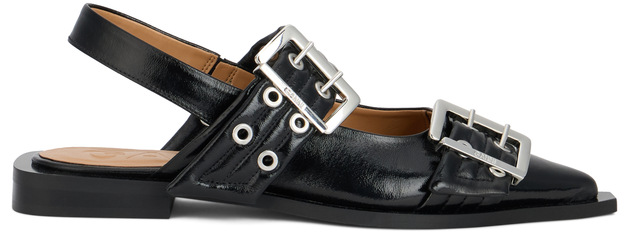 [GANNI] Flat shoes CO S2730_099