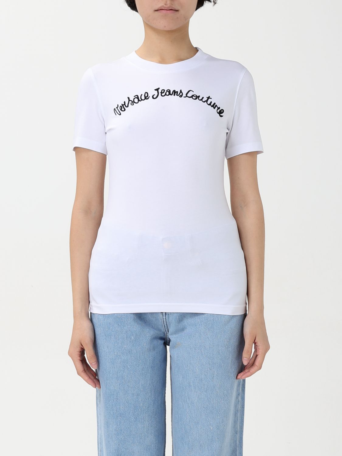 [VERSACE JEANS COUTURE] T-shirts Short Sleeve SS25 78HAHC08CJ02C 003
