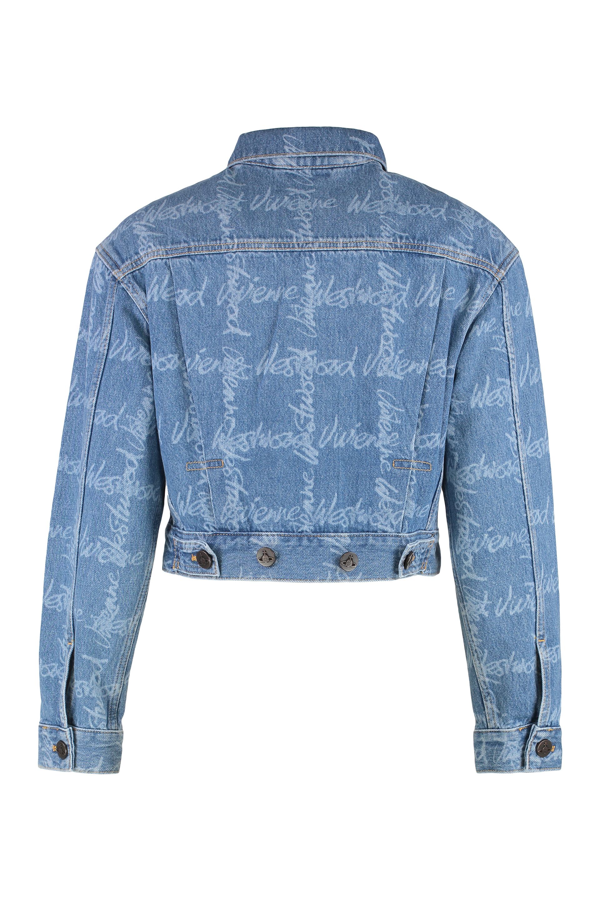 [Vivienne Westwood] Denim Jacket SS25 19010018W014I_K306