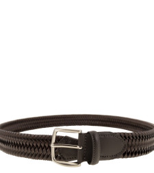 [ALBERTO LUTI] Belt CO ELASTICO CERATO NEW MORO