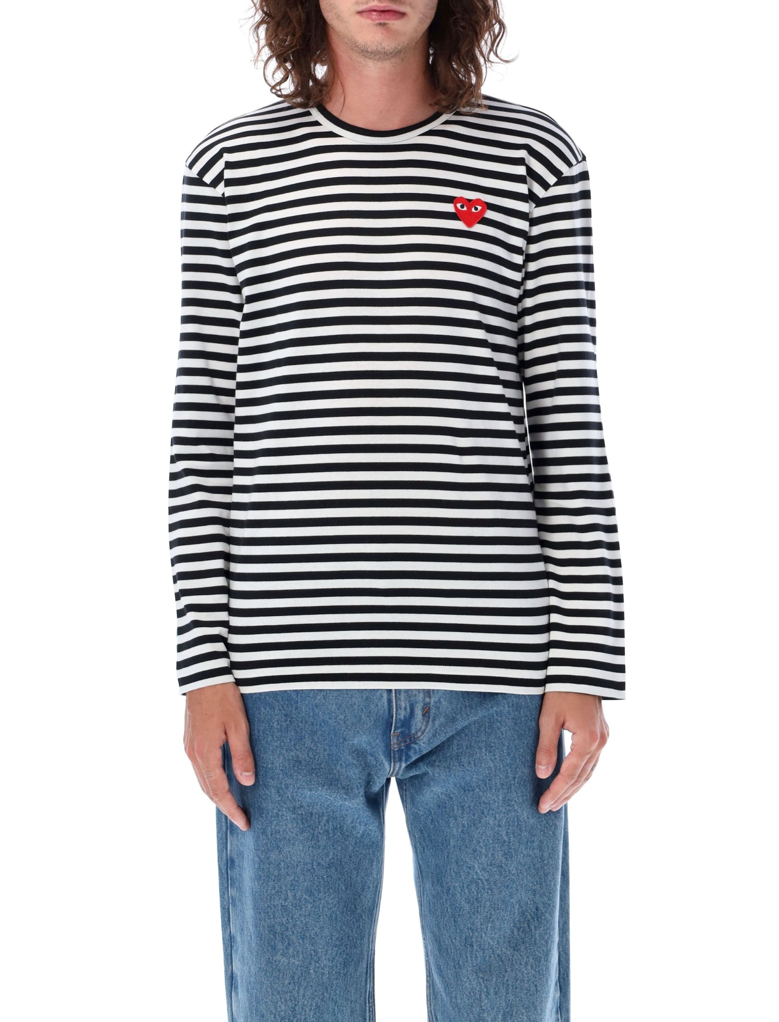[COMME DES GARCONS PLAY] T-shirts Long Sleeve SS26 AX-T164-0511