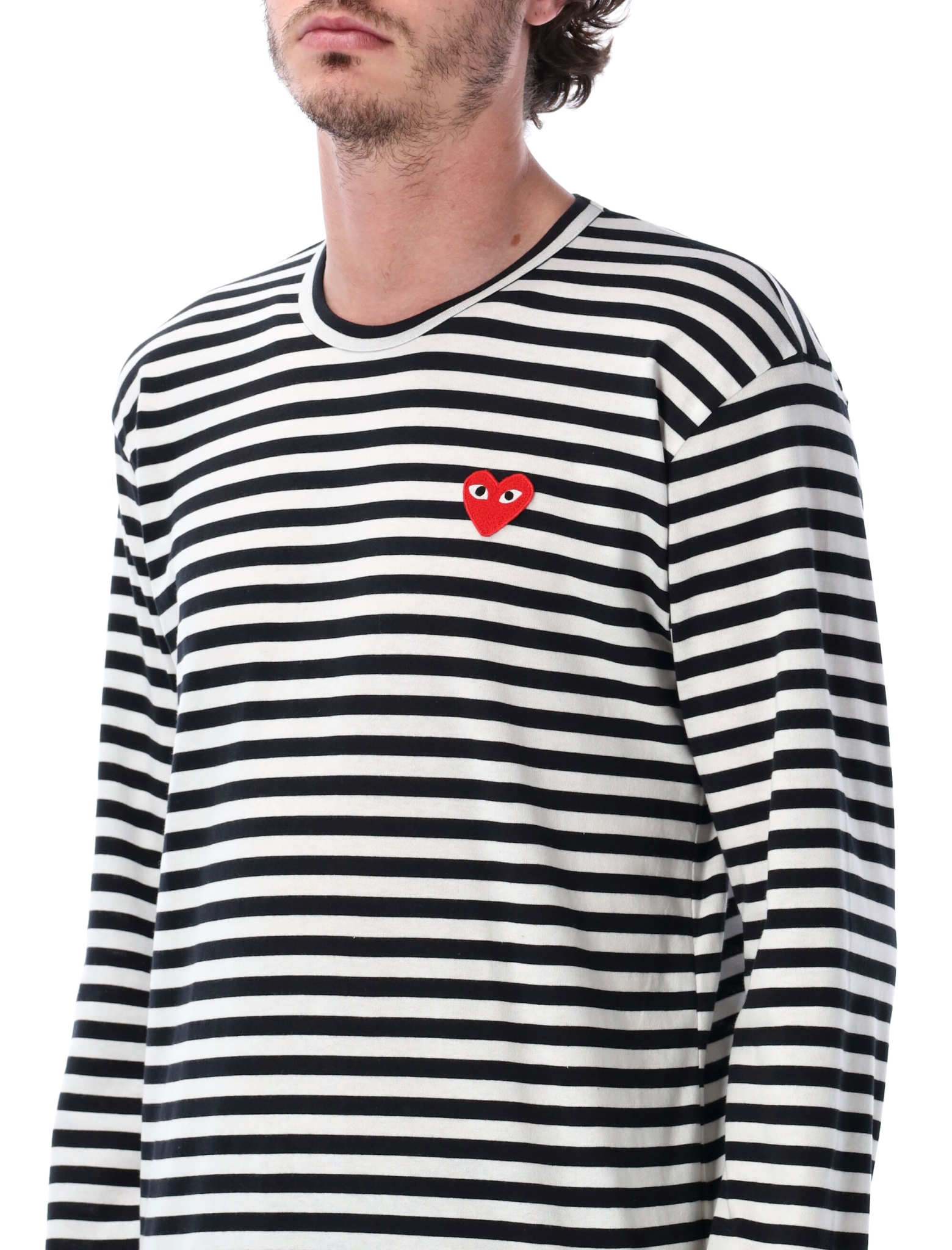 [COMME DES GARCONS PLAY] T-shirts Long Sleeve SS26 AX-T164-0511
