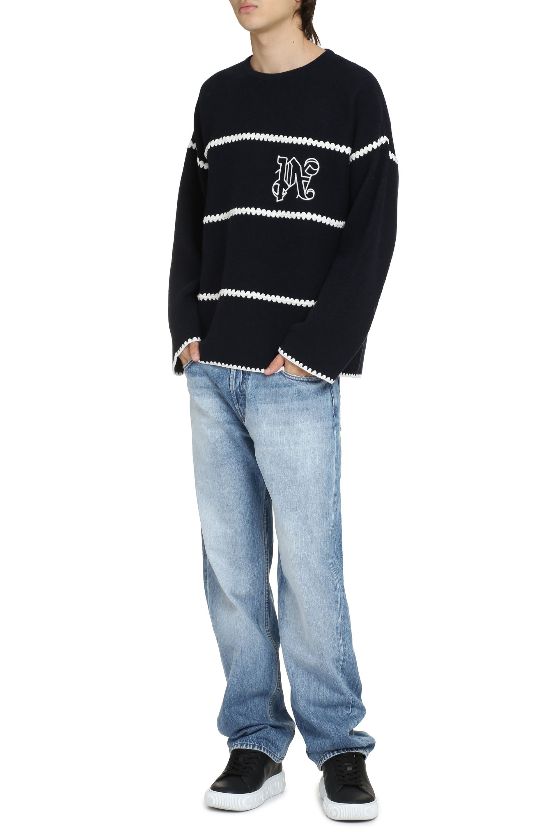 [Palm Angels] Knitwear FW23 PMHE048E23KNI001_4603