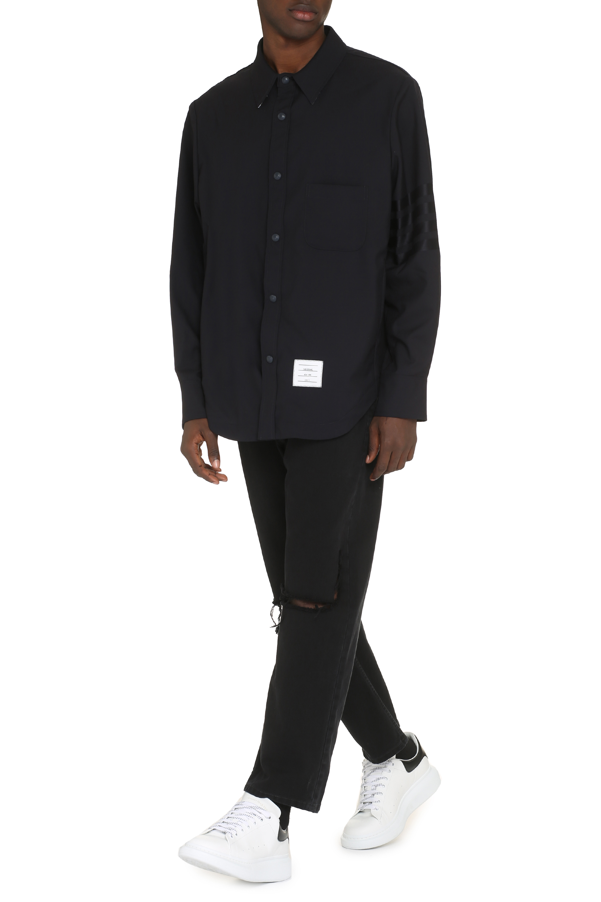 [Thom Browne] Shirts Long Sleeve FW23 MJO055A06146_420