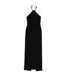 [Solace London] Sleeveless dress FW25 OS33015BLACK/JET