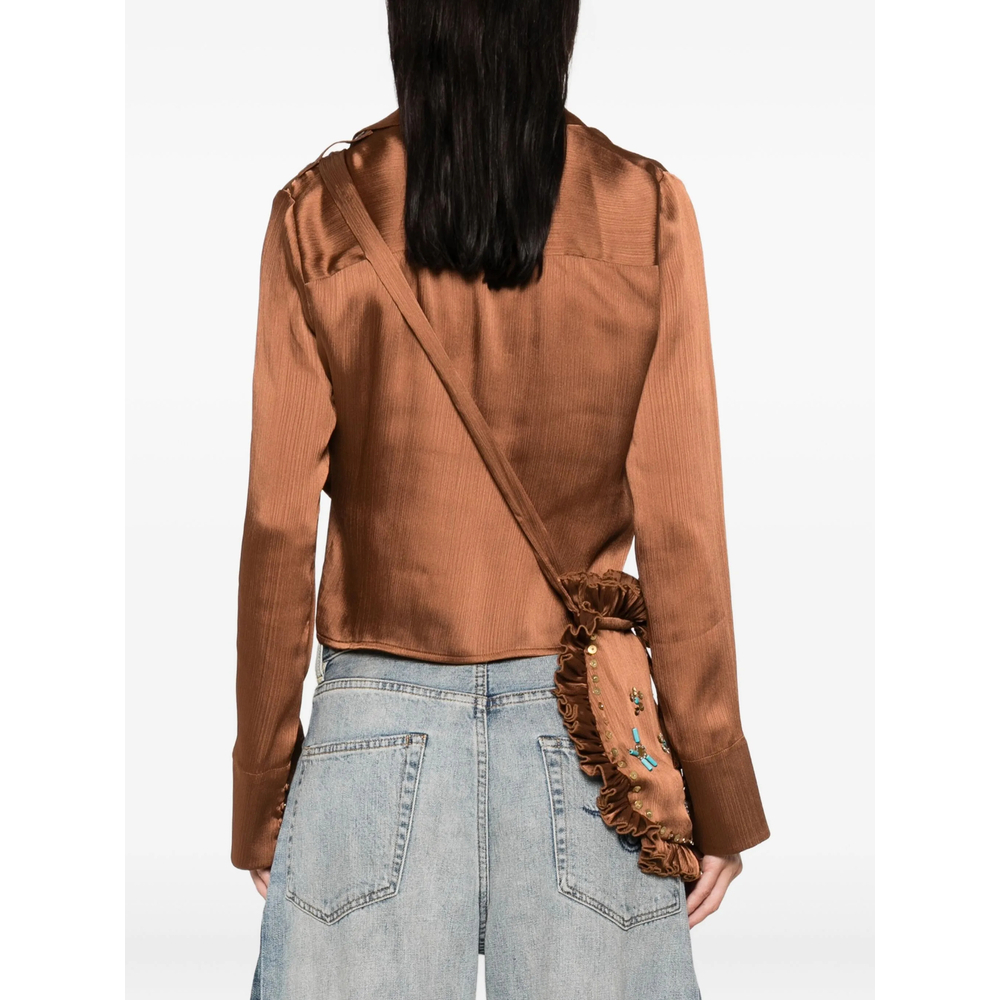 [Siedres] Blouse FW25 WPF25TP09 SEZANNE BROWN