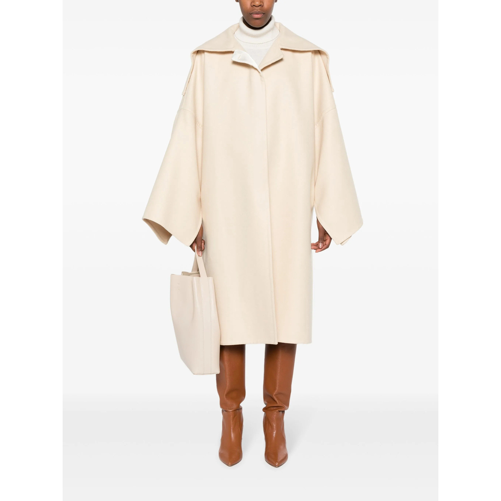 [Calcaterra] Coat FW23 C100 DOUB TEX02 ECRU