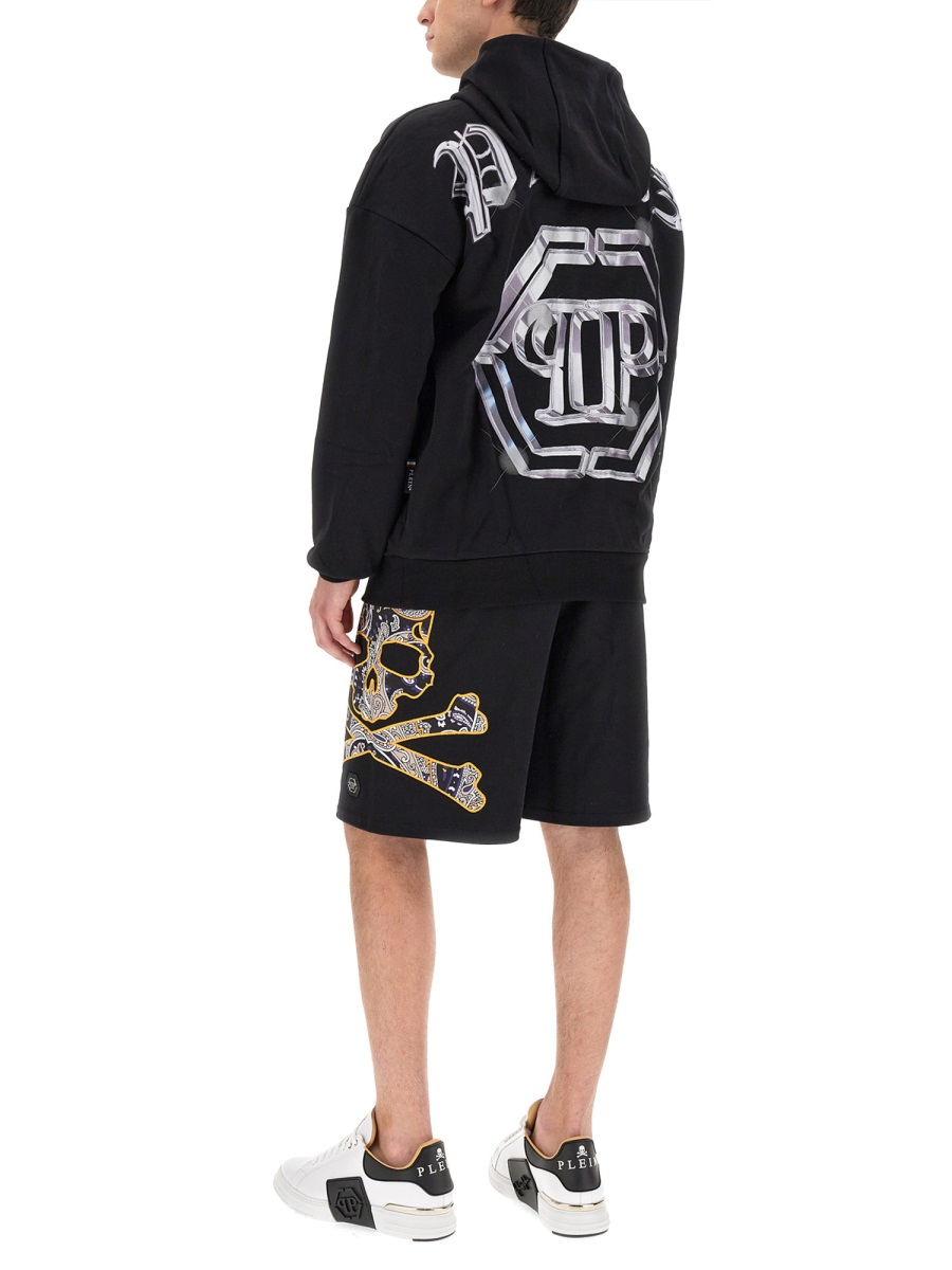 [Philipp Plein] Hoodie FW23 MJB3071_PJ0002N02