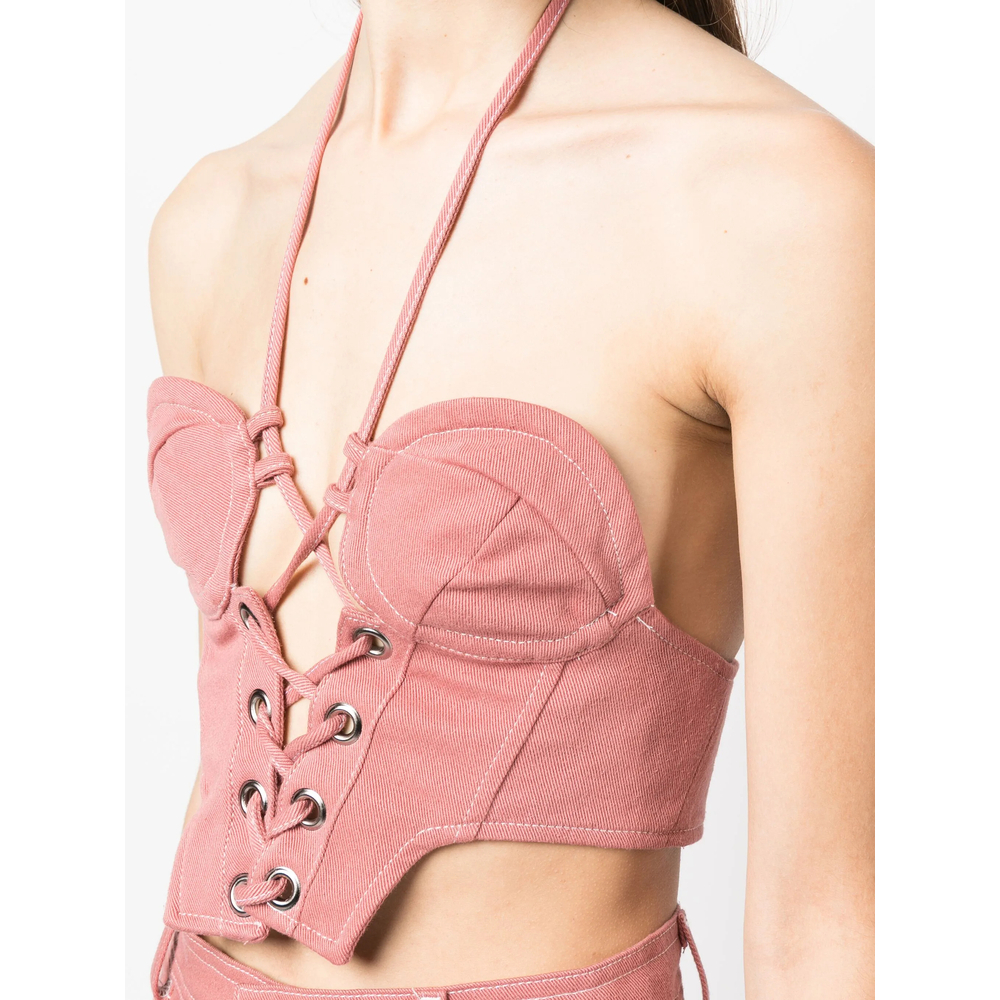 [Julfer] Tank top FW23 X-TINA TOP  PINK