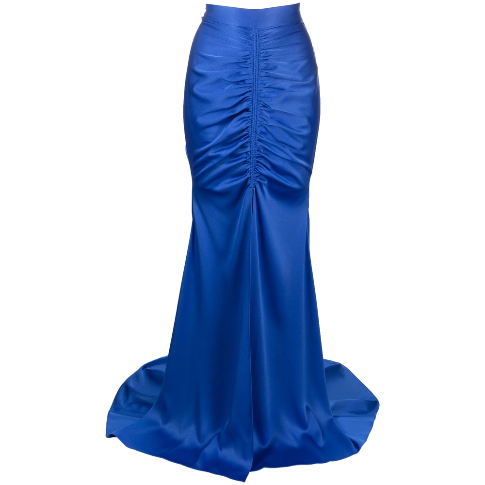 [Alex Perry] Midi skirt FW23 S151  BLUEB