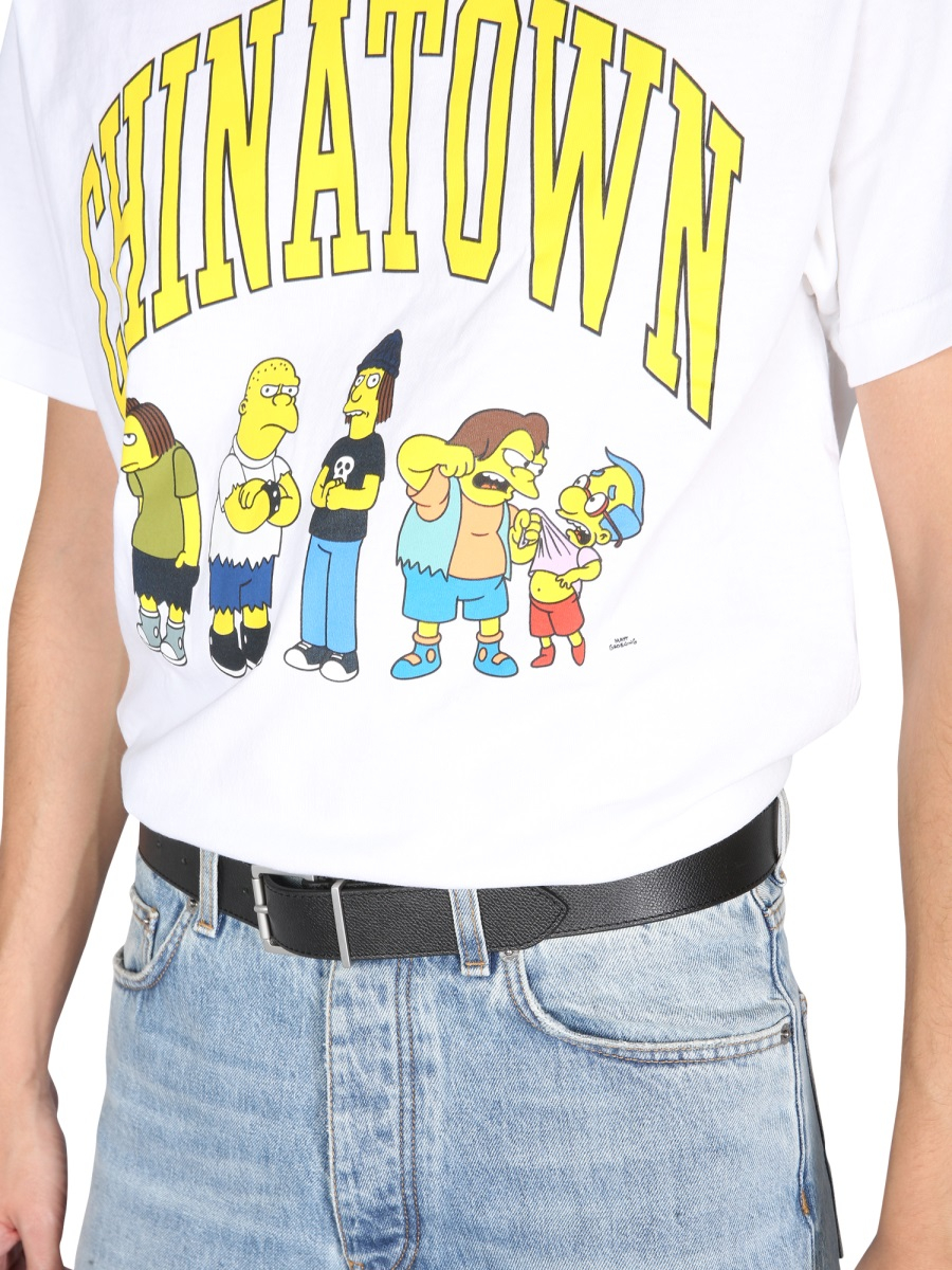 [CHINATOWN MARKET X THE SIMPSONS] T-shirts Short Sleeve FW21 CTM1990350_WHITE