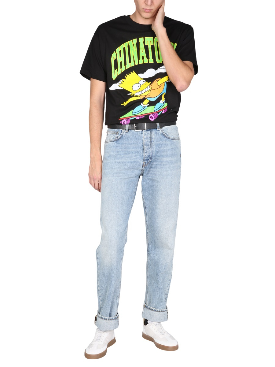 [CHINATOWN MARKET X THE SIMPSONS] T-shirts Short Sleeve FW21 CTM1990345_BLACK
