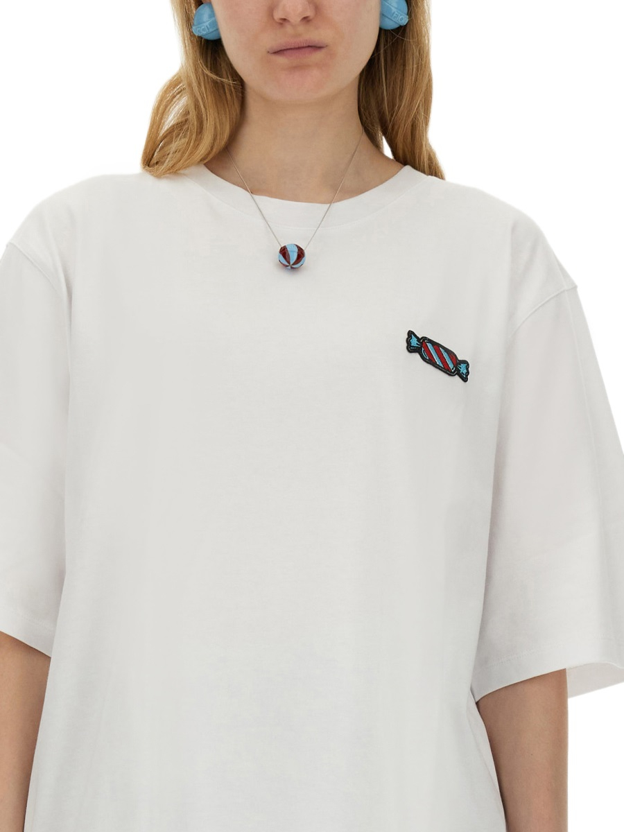 [FIORUCCI] T-shirts Short Sleeve SS24 W01FPTSH102CJ01WH01_WHITE