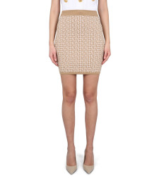 [Balmain] Mini skirt SS23 AF0LB005_KB02GMX