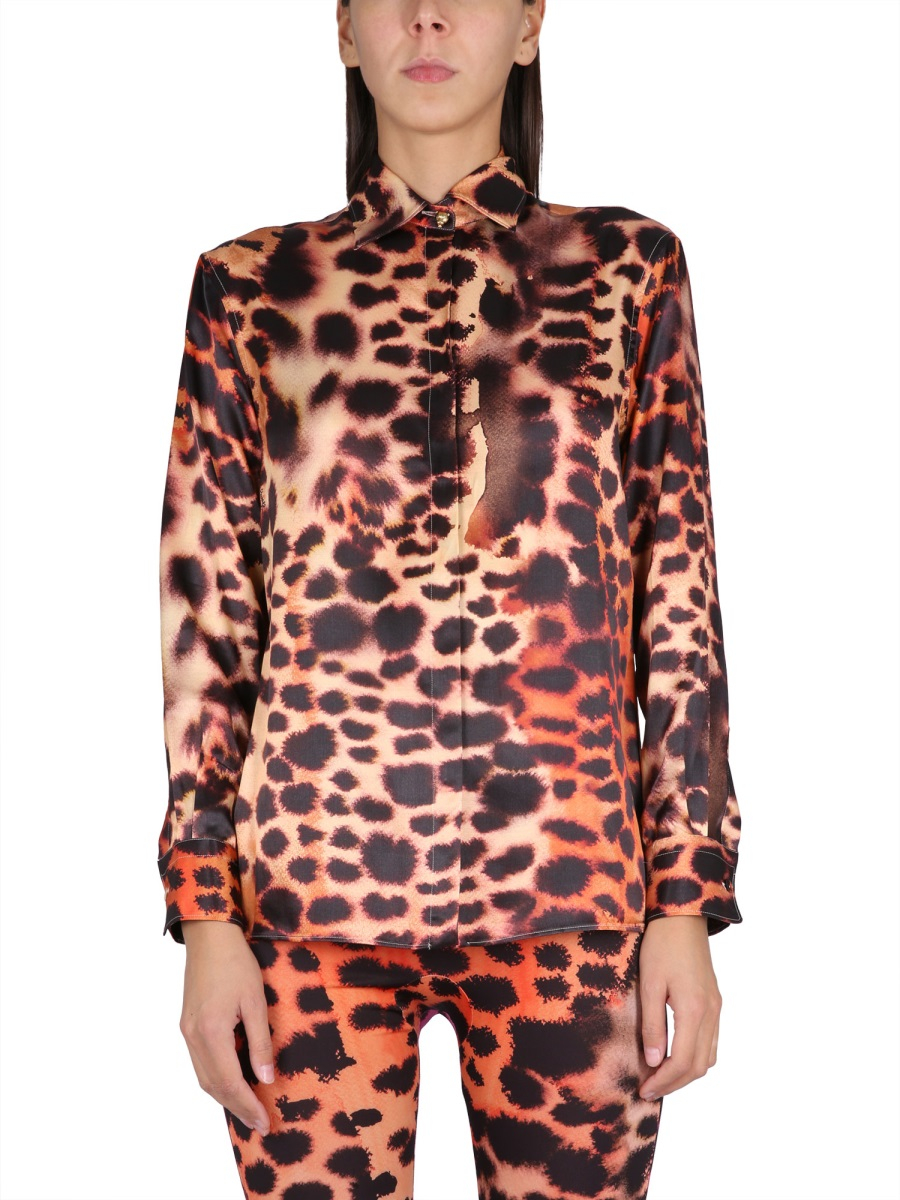 [ROBERTO CAVALLI] Shirts Long Sleeve SS23 QKT704_SZF4905558