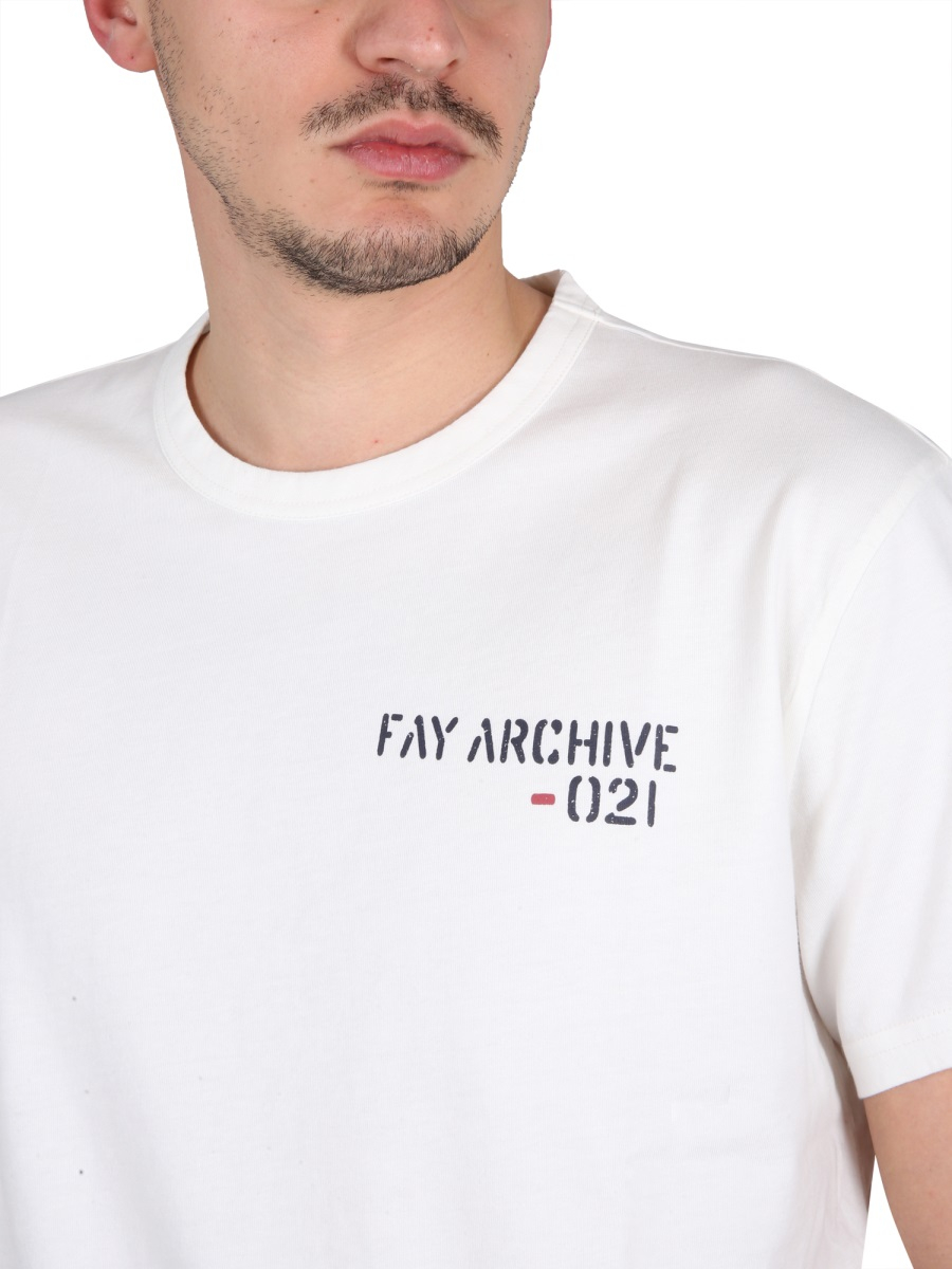 [Fay] T-shirts Short Sleeve SS23 MPMB346105L_TGGB004
