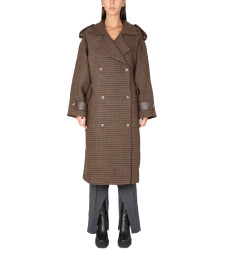 [The Mannei] Coat FW22 SHAMALI_BROWN