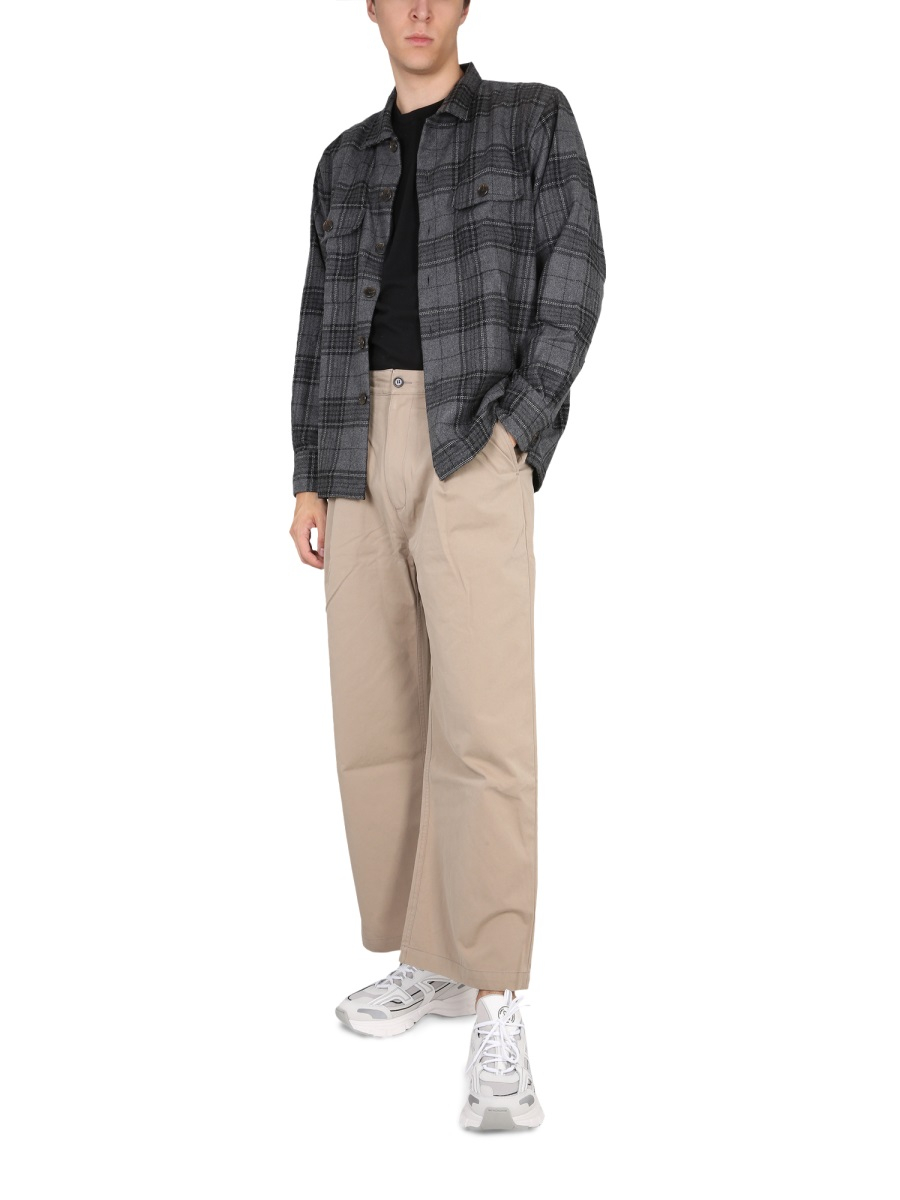 [UNIVERSAL WORKS] Shirts Long Sleeve FW22 27653_GREY