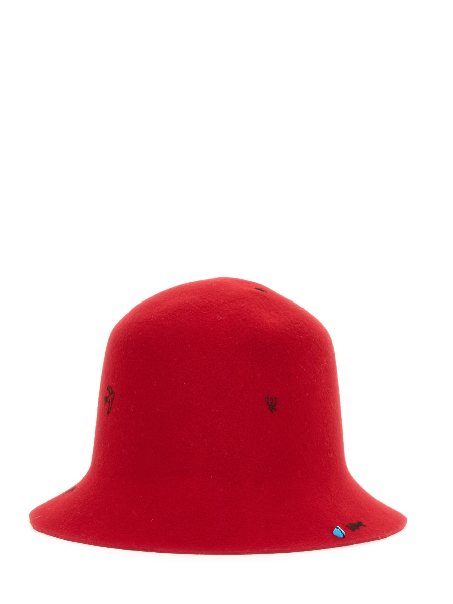 [SUPERDUPER FEAT LORENZOJOVA] Hat SS22 FREYA_IBISCO