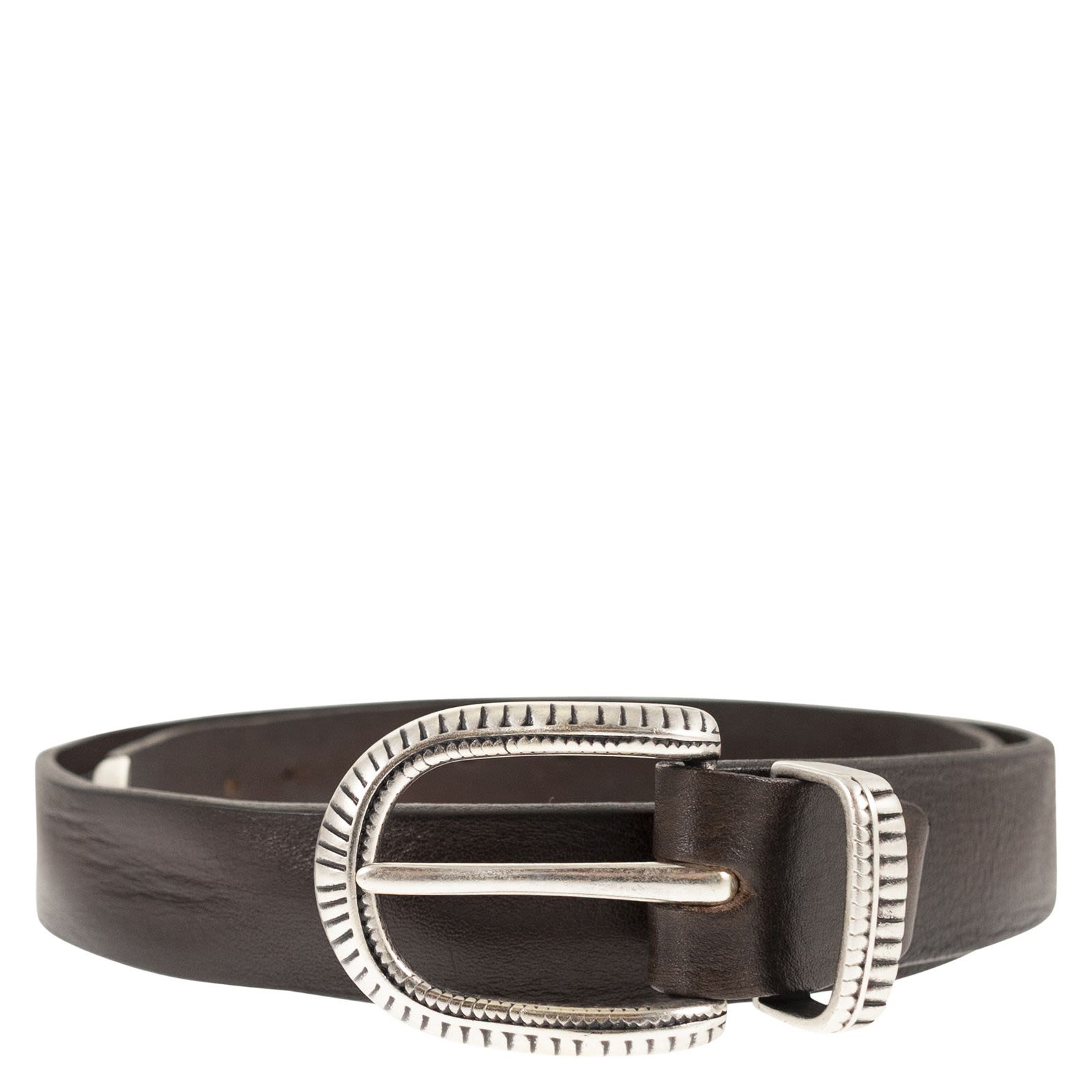 [ALBERTO LUTI] Belt SS26 314/30 MORO