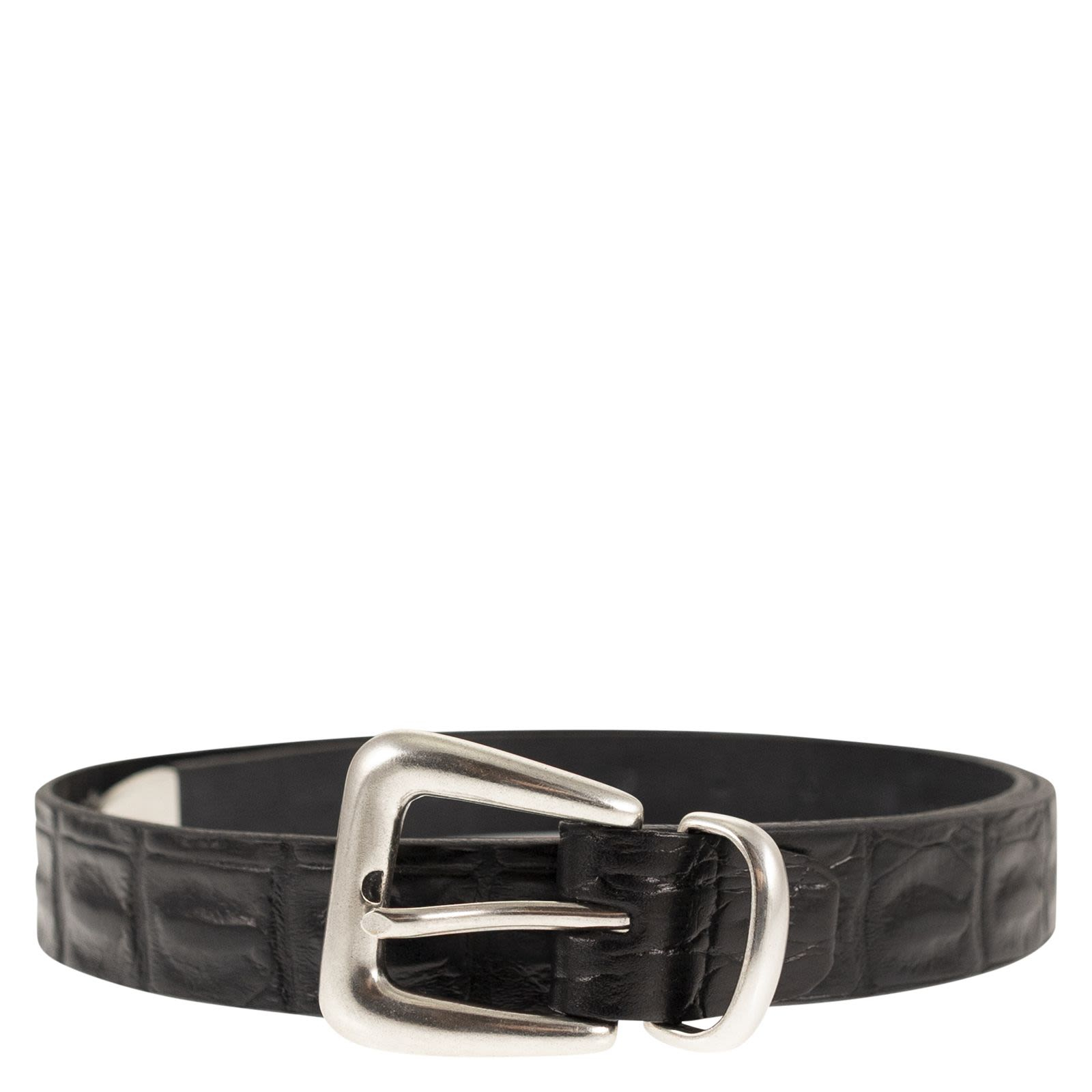 [ALBERTO LUTI] Belt SS26 830/25 NERO
