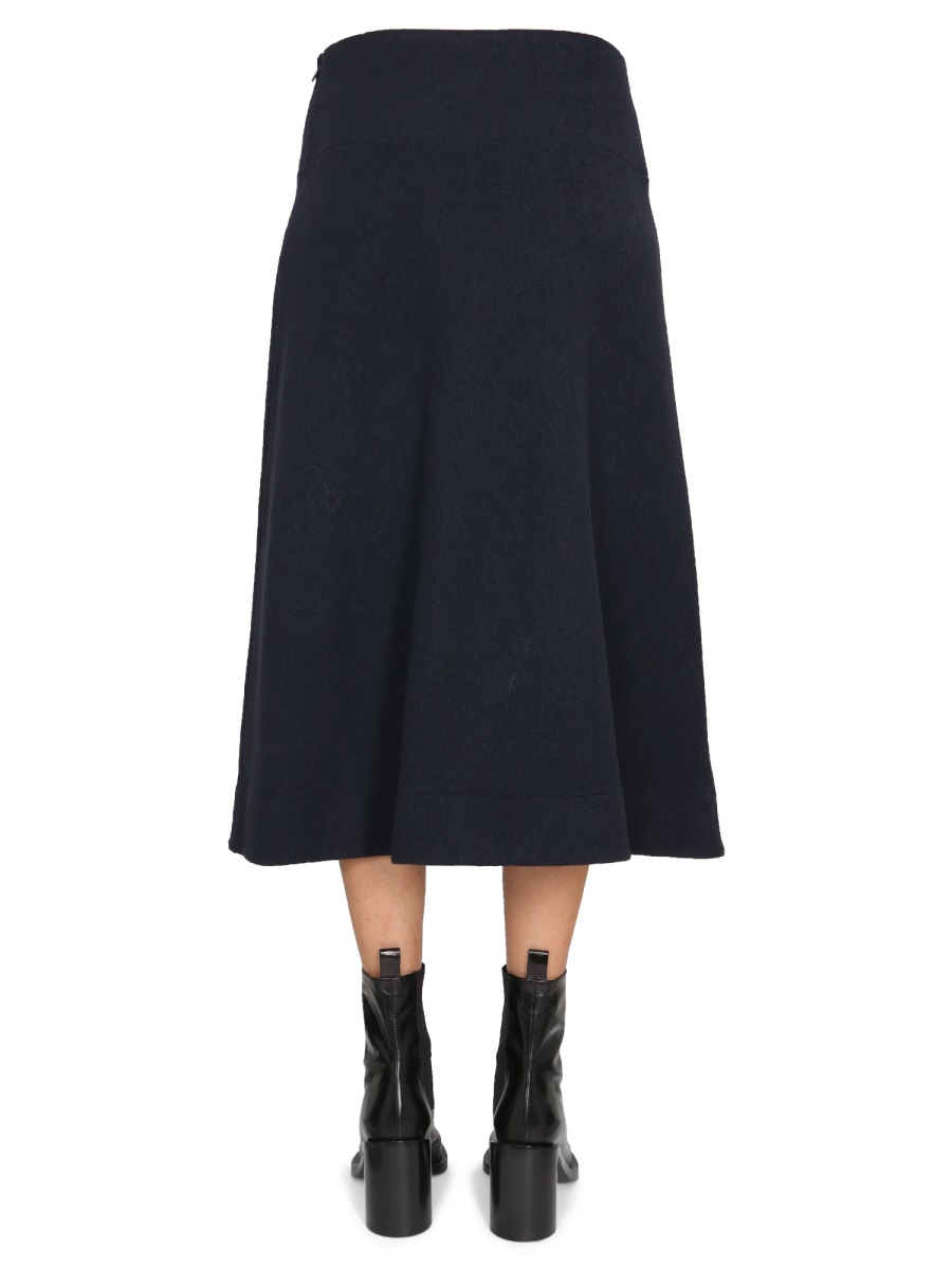 [Jil Sander] Midi skirt FW22 J02MA0028_J40016401