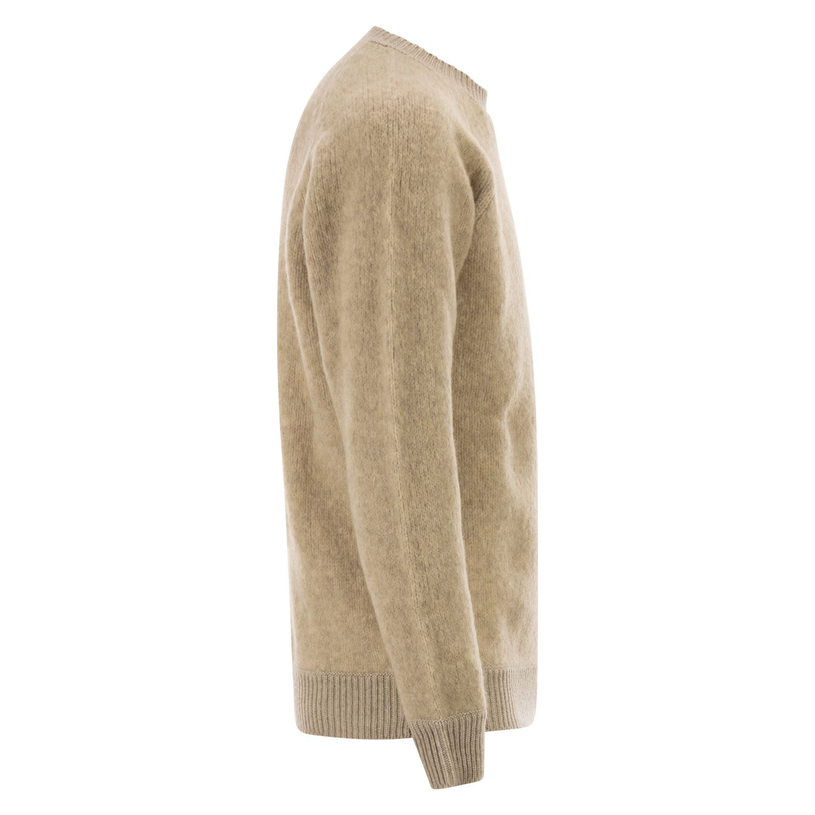 [Rakki] Knitwear FW25 VIRGIL WY+WVB SABBIA MELANGE