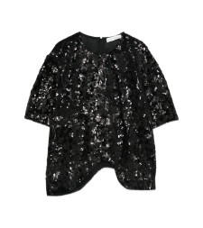 [Niccolò Pasqualetti] T-shirts Short Sleeve FW25 T010 ONDA BLACK