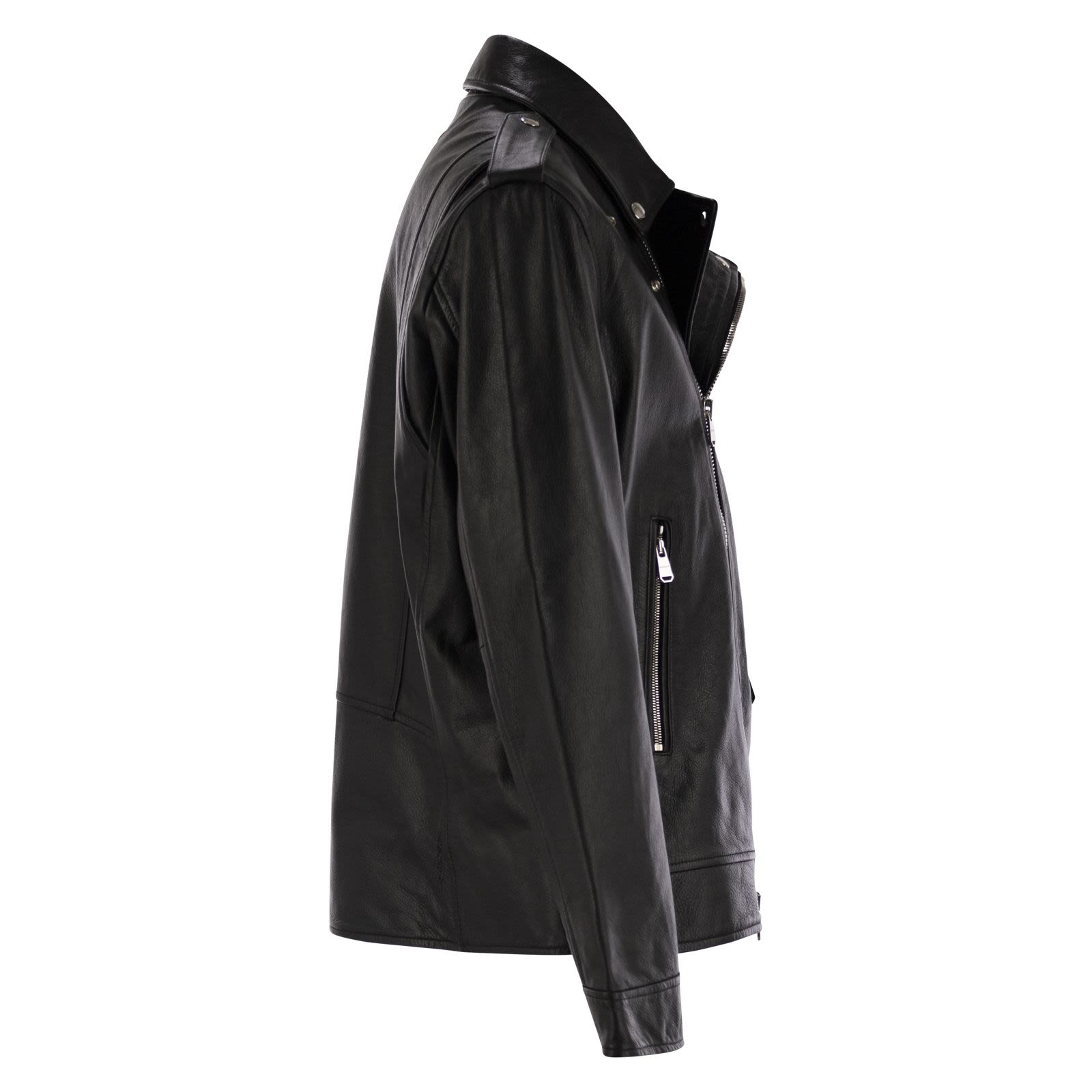 [Dondup] Leather Jacket SS25 UJ942PL0404UXXXDU 999