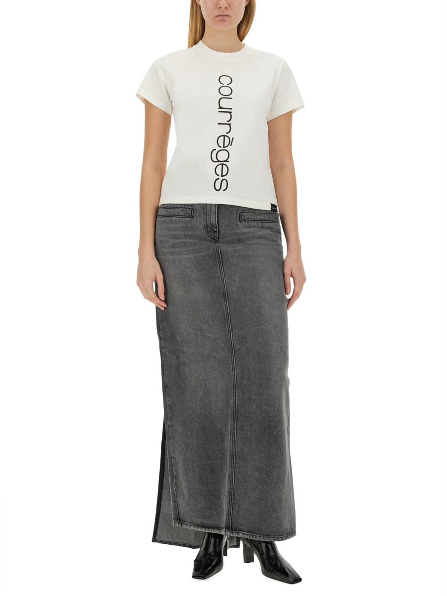 [Courreges] T-shirts Short Sleeve FW23 423JTS006J_S01120001