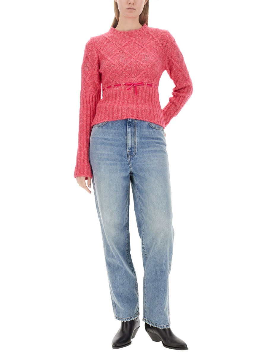 [Cormio] Sweatshirt FW23 OMA5_FUXIA