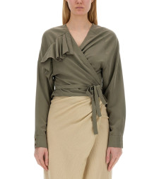 [Alysi] Blouse FW23 153268_A3210MILIT