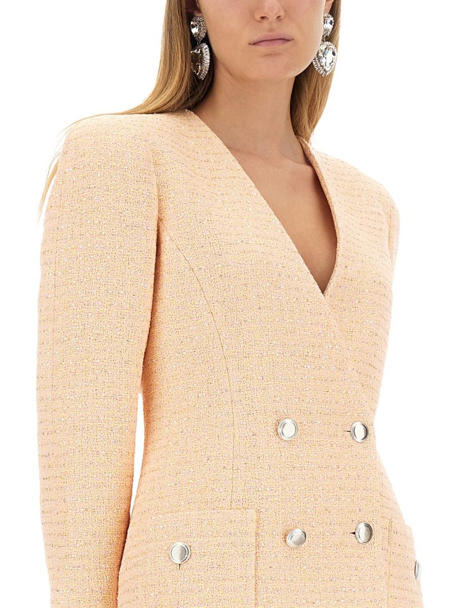 [Alessandra Rich] Tweed jacket FW23 FAB3448_F40831866