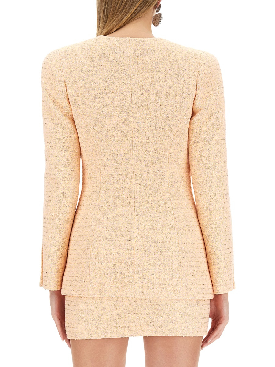[Alessandra Rich] Tweed jacket FW23 FAB3448_F40831866
