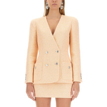[Alessandra Rich] Tweed jacket FW23 FAB3448_F40831866