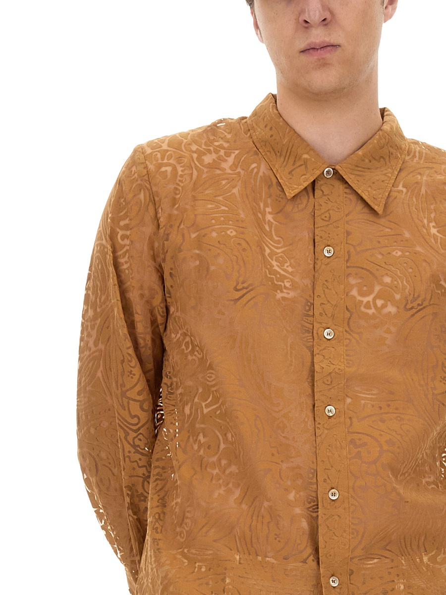 [Sefr] Shirts Long Sleeve SS23 PREFW23MAUITER_TERRACOTTA